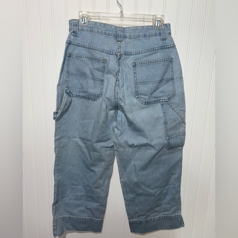 Vintage Bill Blass Blue Denim Capris| Size 8 - Picture 3 of 4